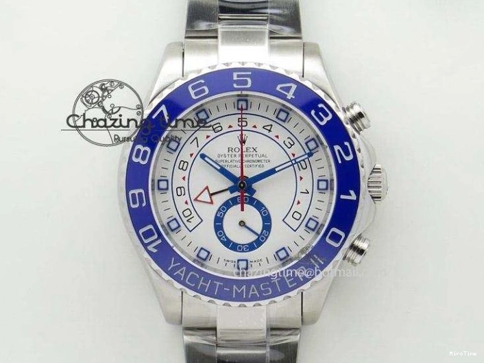 MiroTime 0219 Comfortable Day Date 40mm SS 904L Steel TWF 1:1 Best Edition Ice Blue Arabic Dial on SS Bracelet A 2357